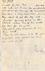 Image of Case 5977 8. Note from Revd H. 11 September 1903
 page 1