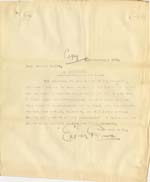Image of Case 5977 9. Copy letter from Revd Edward Rudolf to Admiral Castle 14 September 1903
 page 1
