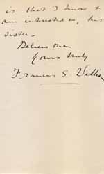 Image of Case 6001 16. Letter from Miss Williams about applying to a Dr Barnardo's Home  5 November 1907
 page 3