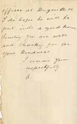 Image of Case 6001 25. Letter from J's aunt to Miss Williams suggesting the boy be helped by the Poor Law Guardians  12 February 1908
 page 3