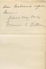 Image of Case 6001 39. Letter of thanks from Miss Williams  14 September 1909
 page 3