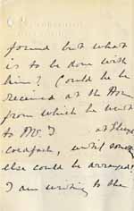Image of Case 6001 42. Letter from Miss Williams asking what arrangements can be made for J.  21 December 1910
 page 2