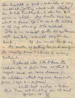 Image of Case 6024 3. Letter from A's employer Mrs B., asking for help finding a retirement home for A.  3 June 1941
 page 2