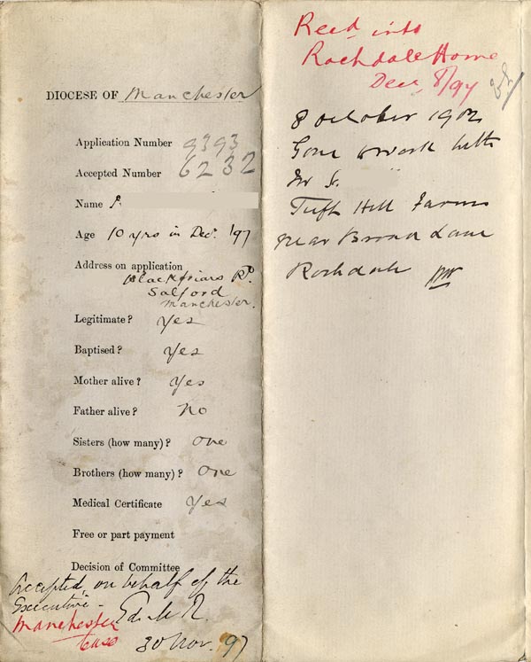 Large size image of Case 6232 1. Application to Waifs and Strays' Society  17 November 1897
 page 4