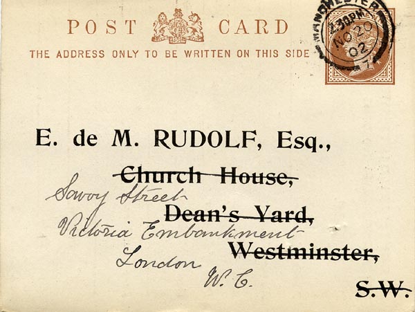 Large size image of Case 6232 4. Notice of discharge  20 November 1902
 page 1