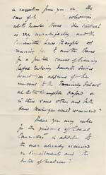 Image of Case 6334 3. Letter about E's unsatisfactory conduct  25 February 1903
 page 2