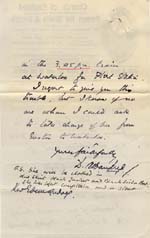 Image of Case 6334 8. Letter concerning E's travel arrangements  9 March 1904
 page 2