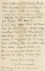 Image of Case 6424 18. Letter from Miss Snowden (A. again referred to as B.)  23 August 1902
 page 2