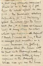 Image of Case 6424 19. Letter from Miss Snowden 24 August 1902
 page 3