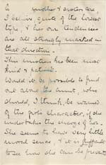 Image of Case 6424 22. Letter from Miss Snowden about A's dismissal from her situation and her character  13 August 1903
 page 2