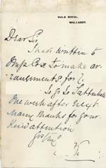 Image of Case 6428 5. Letter from Mrs S. about J's admission  nd
 page 1