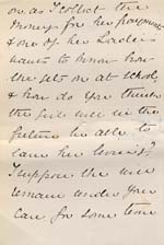 Image of Case 8587 7. Letter from Miss B. enquiring about E's progress  3 January1907
 page 2