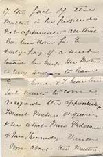 Image of Case 8587 12. Letter from Miss B. discussing the possibility of an apprenticeship for E.  24 November 1909
 page 2