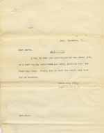 Image of Case 8625 5. Copy letter from Revd Edward Rudolf to the Penkridge Home requesting he be informed of the date of E's arrival  12 December 1901
 page 1