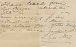 Image of Case 8625 6. Note from Mrs Hill of the Penkridge Home acknowledging the above letter  [December 1901]
 page 1