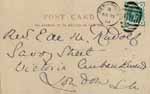 Image of Case 8625 7. Notice of admission to Penkndge Home  19 December 1901
 page 1