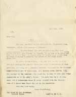Image of Case 8625 17. Copy letter from Revd Edward Rudolf to the Cannock Union  1 June 1909
 page 1