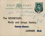 Image of Case 8625 26. Notice of change of situation  11 January 1911
 page 1