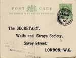 Image of Case 8625 31. Notice of change of situation  9 December 1912
 page 1