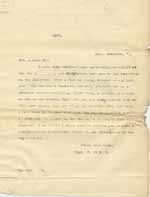 Image of Case 8645 3. Copy letter from Revd Edward Rudolf about H's application  26 November 1901
 page 1