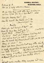 Image of Case 8645 10. Copy of answers provided by H. to questions about his treatment at the Runwell Home  28 February 1902
 page 1