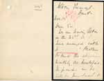 Image of Case 8645 17. Letter from Mrs W. announcing that as she and her husband are leaving Alton, H's brother will be responsible for the maintenance money  15 November 1903
 page 1