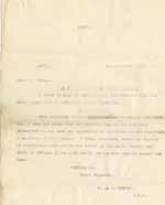 Image of Case 8645 22. Copy letter from Revd Edward Rudolf to Mr Powell telling him that they have no choice but to let H. leave the Home  4 December 1907
 page 1