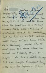 Image of Case 8723 2. Report on W's circumstances  c. November 1901
 page 1