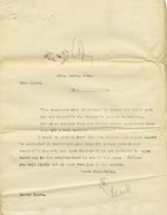 Image of Case 8790 4. Copy letter from Revd E. Rudolf requesting that the parents contribute more than 2 shillings a week  18 March 1902
 page 1