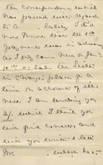 Image of Case 8790 9. Letter from Sister Laura  7 April 1902
 page 3