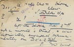 Image of Case 9059 6. Card from the Holy Cross Home confirming that E. left the Home in November and was engaged permanently a month later  17 December 1912
 page 2