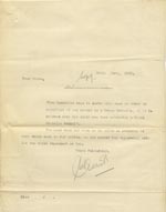 Image of Case 9126 3. Copy letter from Revd Edward Rudolf deferring the case to find out if E's mother was Roman Catholic  24 June 1902
 page 1