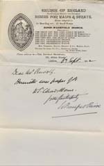 Image of Case 9131 2. Letter from the Ripon-Wakefield Branch of the Society enclosing A's case paper  6 September 1902
 page 1