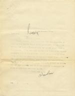 Image of Case 9309 9. Copy letter to Revd B. about the possibility of M. joining her sister  24 February 1903
 page 1