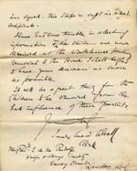 Image of Case 9315 3. Letter from the Worksop Union enclosing application form  27 November 1902
 page 2