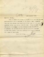 Image of Case 9315 4. Copy letter from Revd Edward Rudolf enquiring whether there are spaces at the Beckett Home  28 November 1902
 page 1