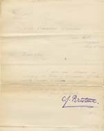 Image of Case 9316 29. Letter from Notts Education Committee  17 May 190?
 page 1