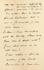 Image of Case 9350 4. Letter from St Aidan's Home concerning C's behaviour.  He had been caught stealing.  29 July 1904
 page 3