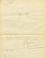 Image of Case 9350 5. Copy letter from Revd Edward Rudolf about transferring C. to another Home  30 July 1904
 page 1
