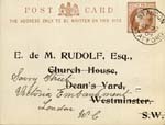 Image of Case 9350 9. Notice of discharge from the Standon Farm Home  22 May 1909
 page 1