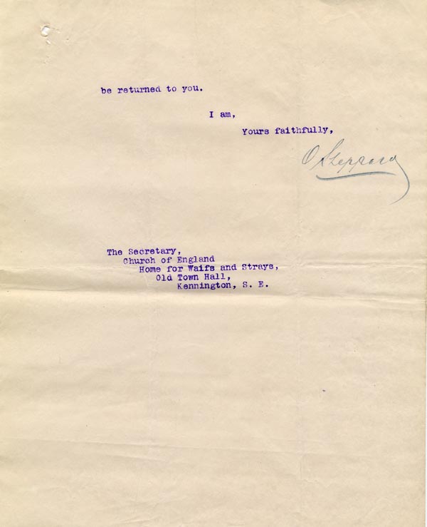 Large size image of Case 9498 65. Letter from Devizes Union enclosing their cheque for £2 10/-  31 July 1911
 page 2