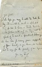 Image of Case 9498 5. Letter from Revd B.  19 January 1903
 page 2