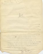 Image of Case 9498 9. Copy letter informing Revd B. that A. has been accepted for the St Martin's Home  12 March 1903
 page 1