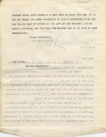 Image of Case 9498 28. Copy letter from the Revd Edward Rudolf explaining to the Devizes Union the difficulties that A. has faced finding a situation because of his disability and asking if they could continue maintenance payments  28 October 1910
 page 2