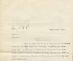Image of Case 9498 51. Copy letter to the Surgical Aid Society returning the completed forms  29 March 1911
 page 1