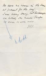 Image of Case 9616 4. Letter from Mrs Faire about a place at the Home for J.  26 April 1903
 page 2