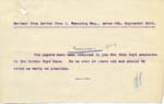 Image of Case 9616 11. Extracts from letters concerning J's transfer to the Gordon Boys Home  6 September and 6 December 1910
 page 2