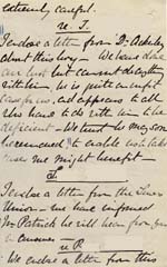 Image of Case 9627 17. Letter from Mrs Graham stating that J. is an unfit case and asking for him to be removed  20 July 1903
 page 2