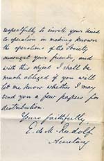 Image of Case 9653 6. Notice of overpayment of maintenance  18 June 1906
 page 2