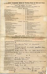 Image of Case 9662 1. Application to Waifs and Strays' Society  23 April 1903
 page 1